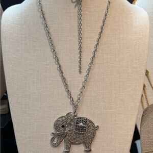 Sarah Cov Necklace & Elephant Pendant